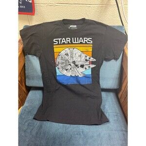 Star Wars Millenium Falcon Graphic Print Tshirt Size small